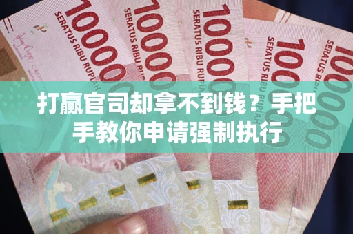 济南打赢官司却拿不到钱？手把手教你申请强制执行