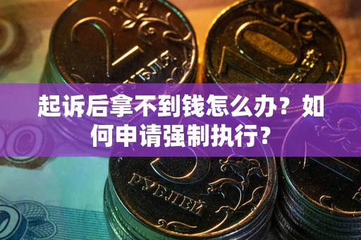 济南起诉后拿不到钱怎么办？如何申请强制执行？